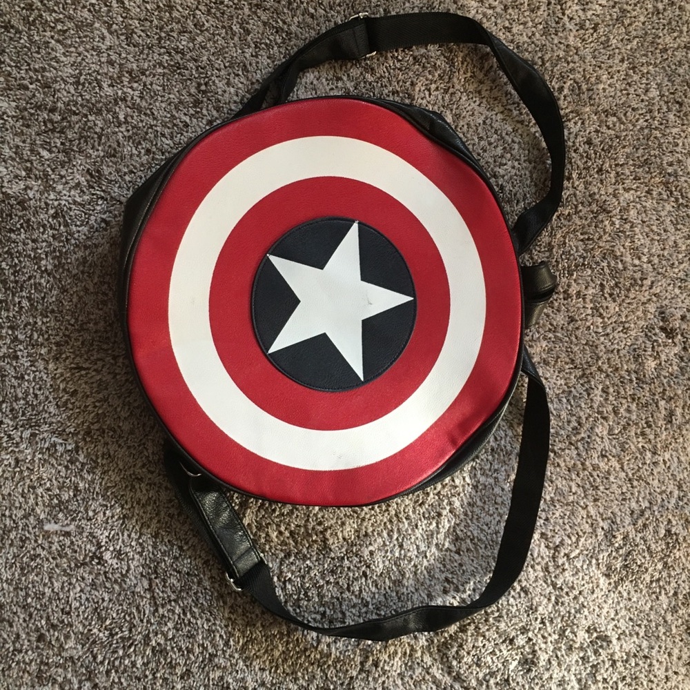 Captain America Shield Backpack